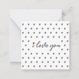 Tarjeta Pequeña Ocasiones románticas La poesía Romance te da un am