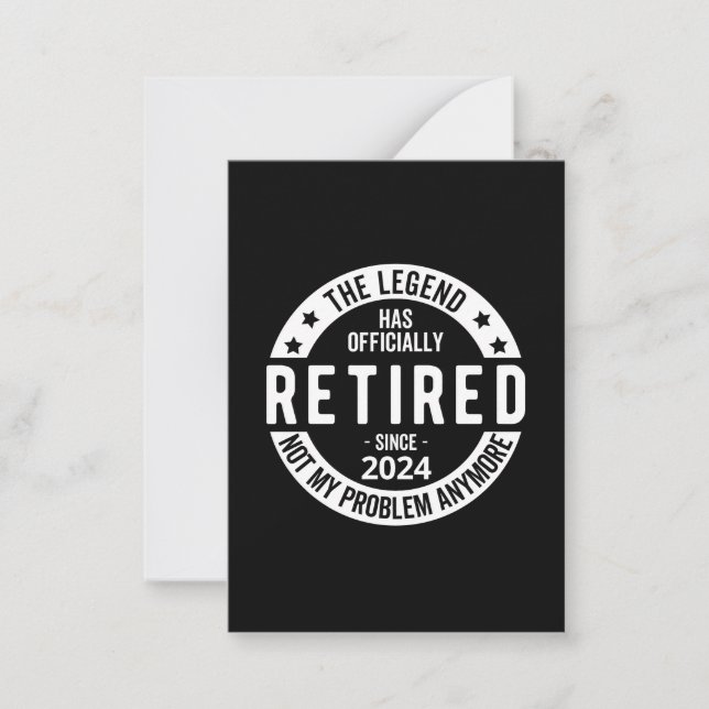 Tarjeta Pequeña oficialmente retirado 2024 (Anverso)