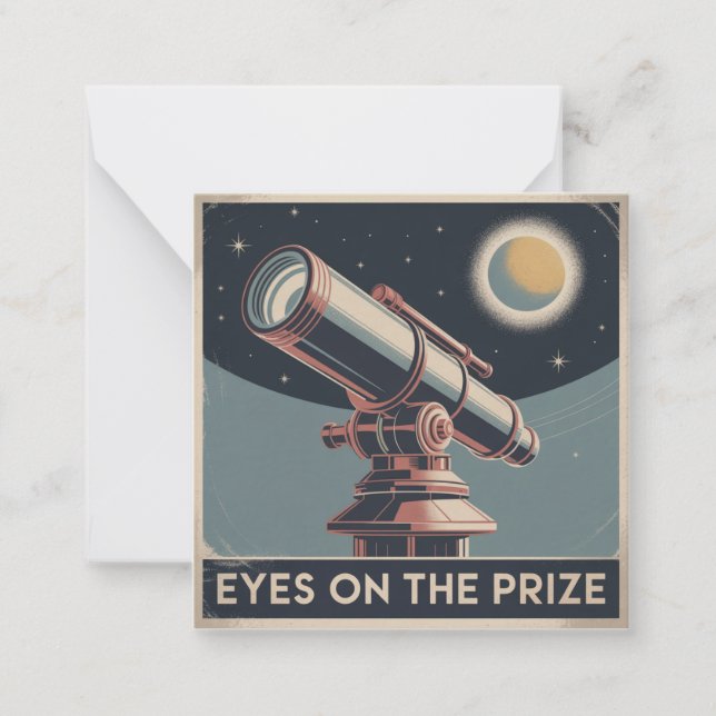 Tarjeta Pequeña Ojos en el premio (Anverso)