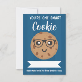 Tarjeta Pequeña One Smart Cookie - Día de San Valentín en el salón