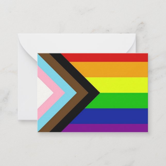 Tarjeta Pequeña Orgullo LGBTQ+ (Anverso)