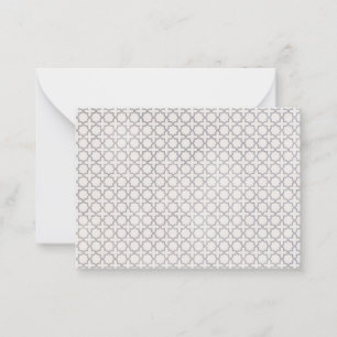 Tarjeta Pequeña Ornamento árabe elegante