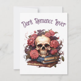 Tarjeta Pequeña Oscuro Romance Lover