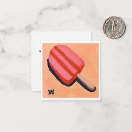 Tarjeta Pequeña Paleta de Sandía