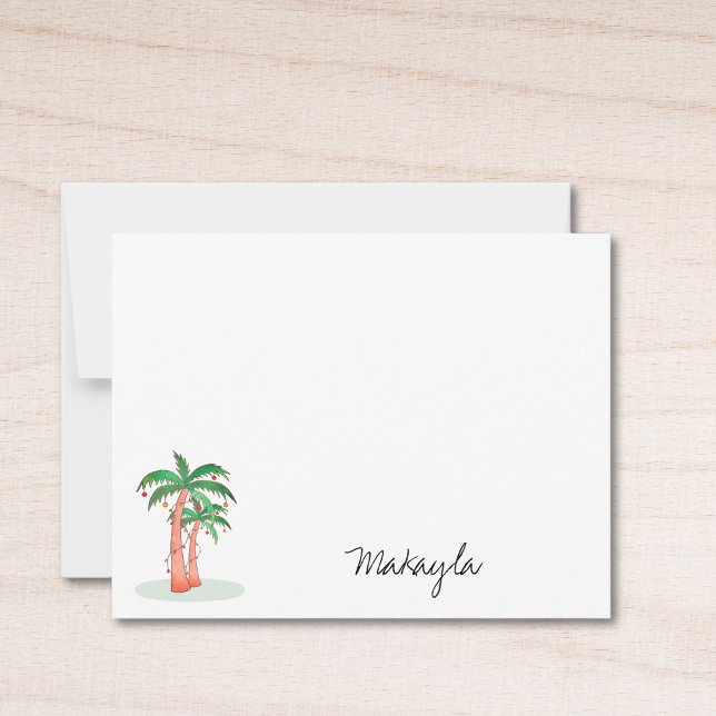 Tarjeta Pequeña Palm Trees Personalizados (Subido por el creador)