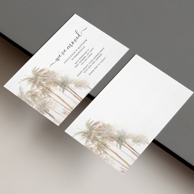 Tarjeta Pequeña Palm Trees presupuestales que hemos movido la Invi (Subido por el creador)