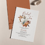 Tarjeta Pequeña Pampas Grass Terracotta Bridal Tea Fiesta Shower I<br><div class="desc">Pampas Grass Terracotta Bridal Tea Fiesta Invitación a la ducha fácilmente personalizar</div>