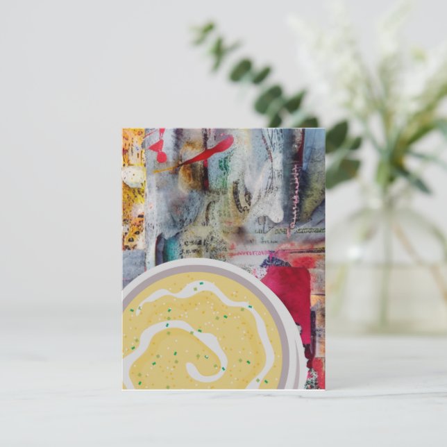 Tarjeta Pequeña Papas machacadas (Anverso de pie)