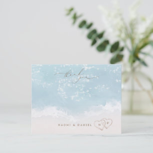 Tarjeta Pequeña Papel de carta personalizado de agradecimiento Bea