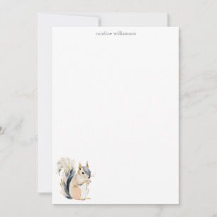 Tarjeta Pequeña Papel de carta personalizado de la naturaleza de l