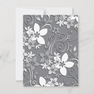 Tarjeta Pequeña Papel de pared de flores 2