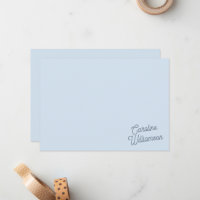 Papel Personalizado de Escritura Moderna Minimalis