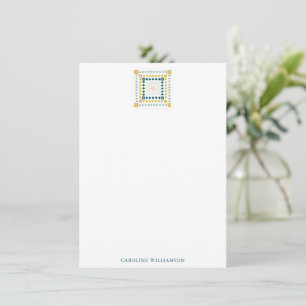 Tarjeta Pequeña Papel Personalizado para Quilter Amante de Colchas