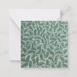 Tarjeta Pequeña Papel pintado de la casa de Jane Austen