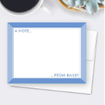 Tarjeta Pequeña Papelaria para niñas tono 2 lavanda púrpura linda<br><div class="desc">Este diseño presenta un borde de marco de dos tonos con espacio para tu texto personal en la parte superior e inferior. ¡Haz clic en el botón personalizar si deseas mover/escalar las imágenes y modificar aún más el texto! Variaciones de este diseño, colores adicionales, así como productos coordinados están disponibles...</div>