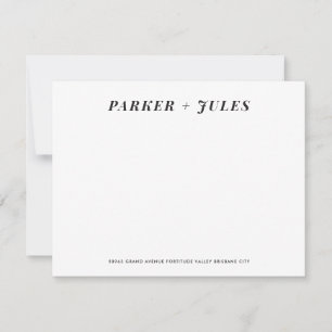 Tarjeta Pequeña Parejas Stationery