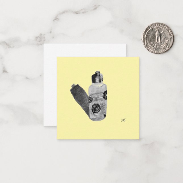 Tarjeta Pequeña Parfume de Eau (Anverso/Reverso In Situ)
