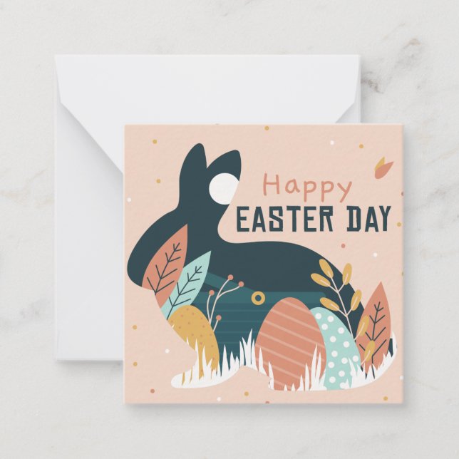 Tarjeta Pequeña Pascua (Anverso)