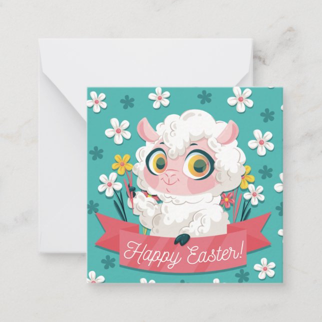 Tarjeta Pequeña Pascua (Anverso)