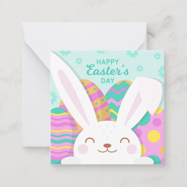 Tarjeta Pequeña Pascua (Anverso)