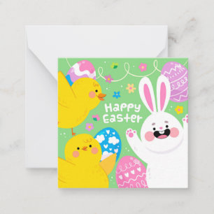 Tarjeta Pequeña Pascua