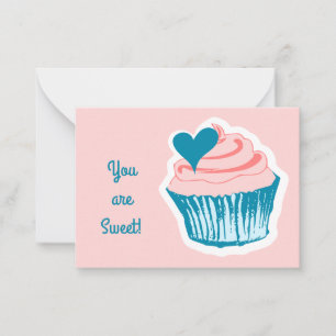 Tarjeta Pequeña Pastel de personalizado de amor sala de San Valent