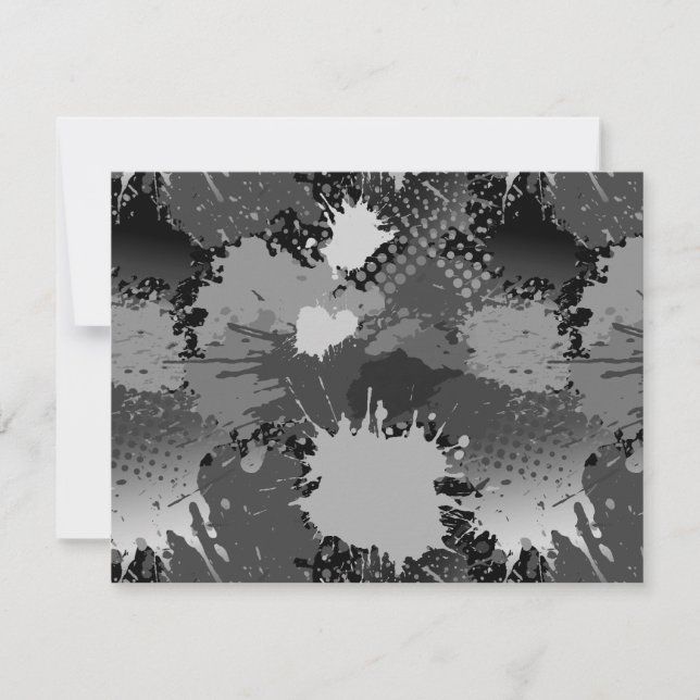 Tarjeta Pequeña Patrón 2 de pintura (Anverso)