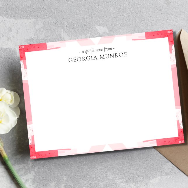 Tarjeta Pequeña Patrón abstracto colorido Arte personalizado (Subido por el creador)