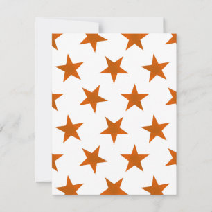 Tarjeta Pequeña Patrón de las estrellas doradas 6