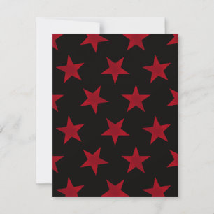 Tarjeta Pequeña Patrón de las estrellas doradas 8