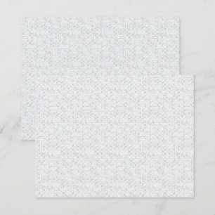 Tarjeta Pequeña Patrón Escolar Minimalista Elegante