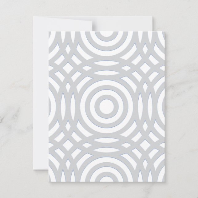 Tarjeta Pequeña Patrón geométrico 22 (Anverso)
