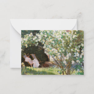 Tarjeta Pequeña Peder Severin Kroyer - Rosas