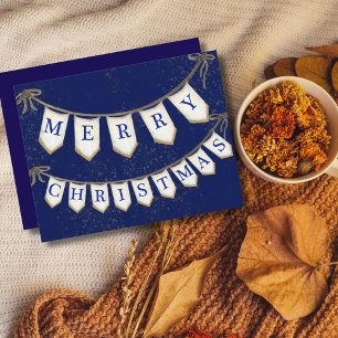 Tarjeta Pequeña Pendor corporativo de navidad con arcos