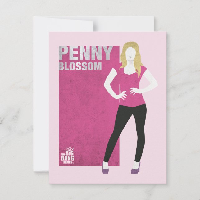 Tarjeta Pequeña Penny Blossom (Anverso)