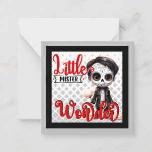 Tarjeta Pequeña Pequeño Señor _ Azúcar Skull