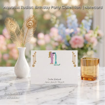 Perlas y Joyas de Oro con Signo Zodiacal Acuario