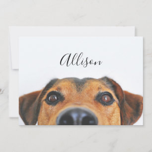 Tarjeta Pequeña Perro humorístico