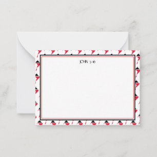 Tarjeta Pequeña PERSONALIZADO de las Escrituras Cristianas de TRIN