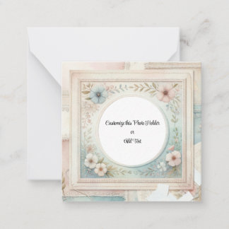 Tarjeta Pequeña Personalizado del soporte de imagen