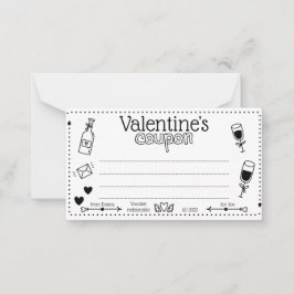 Tarjeta Pequeña Personalizado divertido San Valentín / Parejas de 