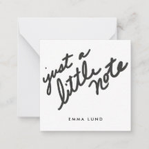 Personalizado Little Note Stationery