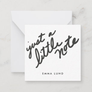 Tarjeta Pequeña Personalizado Little Note Stationery