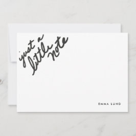Tarjeta Pequeña Personalizado Little Note Stationery
