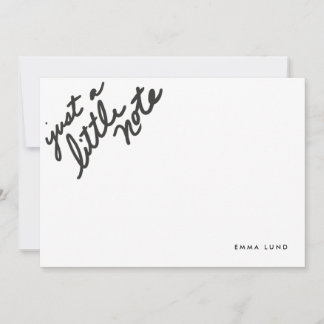 Tarjeta Pequeña Personalizado Little Note Stationery