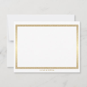 Tarjeta Pequeña Personalizado moda moderna minimalista personaliza