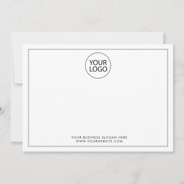 Tarjeta Pequeña Personalizado profesional Empresa Logotipo Textos  (Anverso)