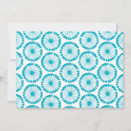 Tarjeta Pequeña Personalizado Spinner Monograma Stationery