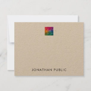 Tarjeta Pequeña Personalizado Tu Propio Logotipo De Compañía Aquí 