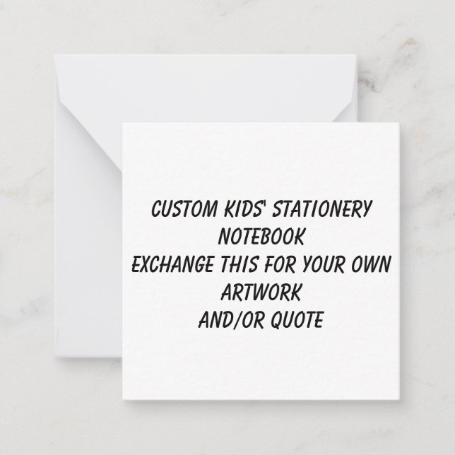 Tarjeta Pequeña Personalizar Añadir nombre foto o ilustración (Anverso)